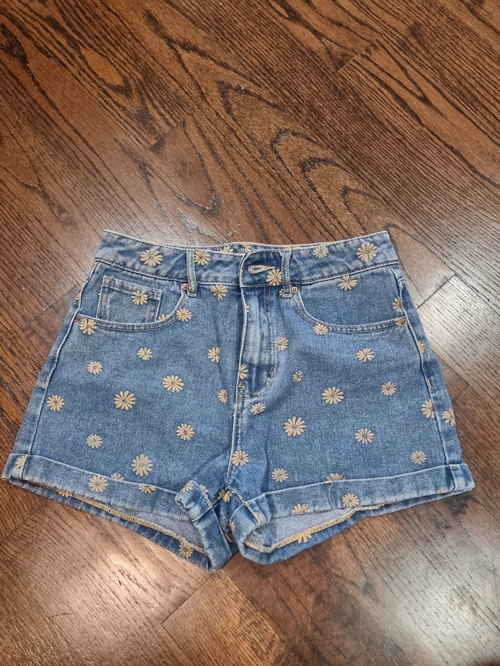 PACSUN Denim  Daisy High-Rise Women’s Shorts - Blue